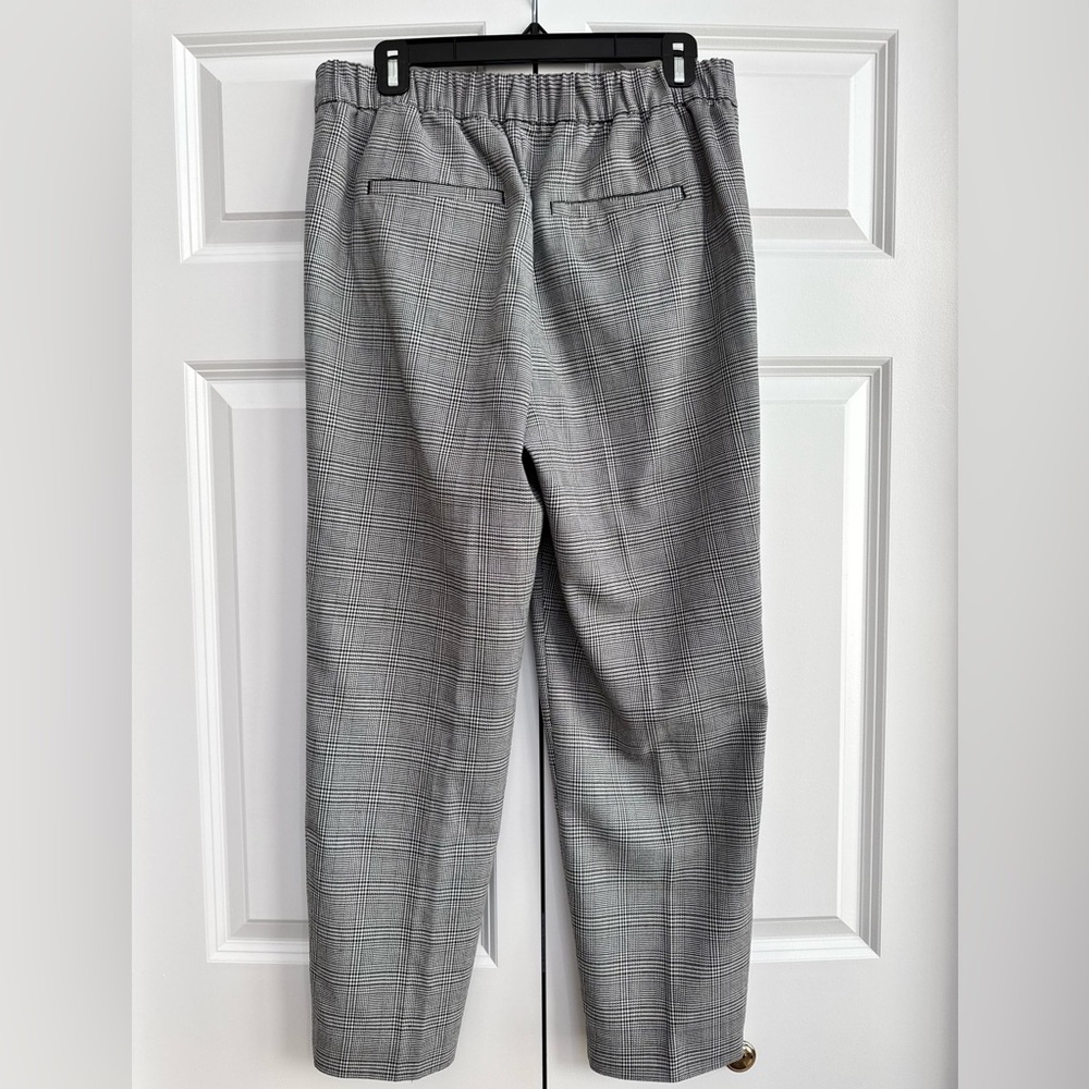 LOFT - Plaid Pull-up Pants (medium) - Picture 4 of 5